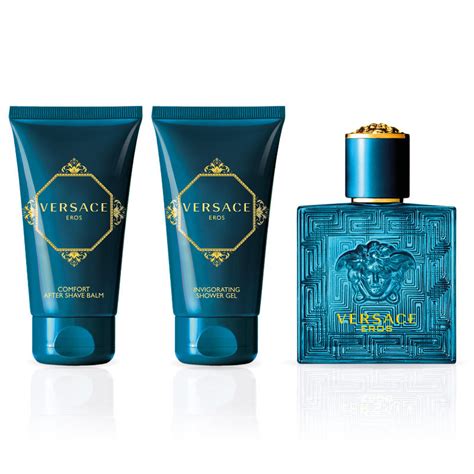 versace eros 50 ml set|Versace Eros 50ml gift set.